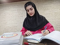 گفتگوبا کوثر دوگانی آغچغلو قهرمان تابستان یازدهم انسانی از بوشهر