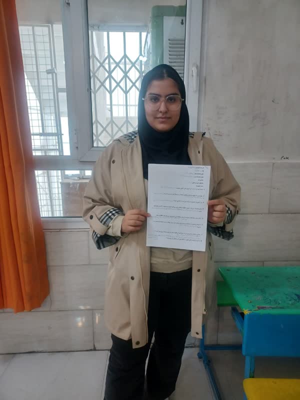 گفتگو با ترنم خلج قهرمان پاییز؛قدرت برنامه ریزی و مطالعه روزانه