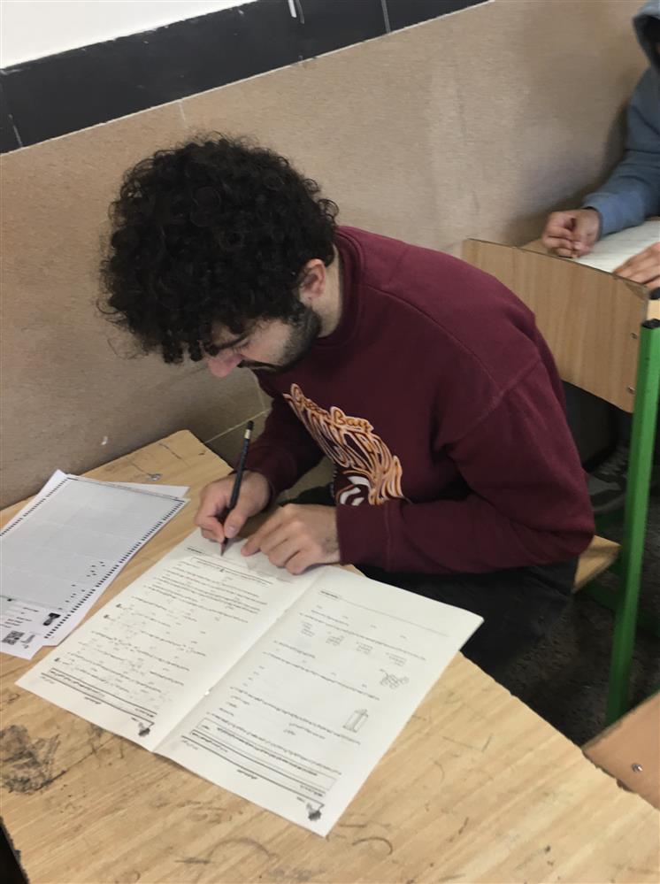 گفتگو با باسین رضایی دوازده ریاضی با 502 پاسخ صحیح و تراز 6047