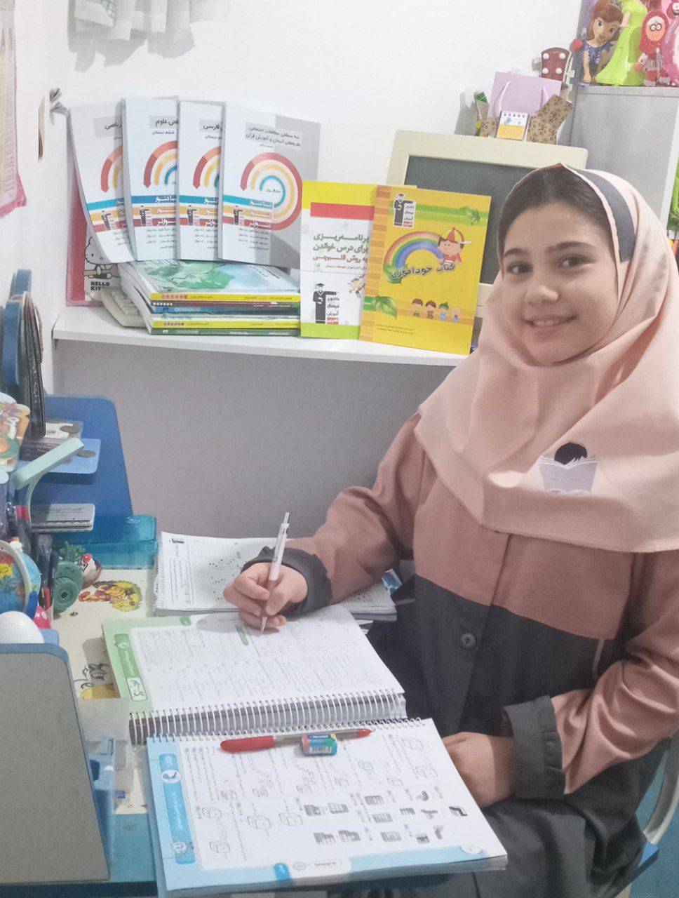 گفتگو با آنیل ابراهیمی پایه ششم قهرمان تابستان از اردبیل