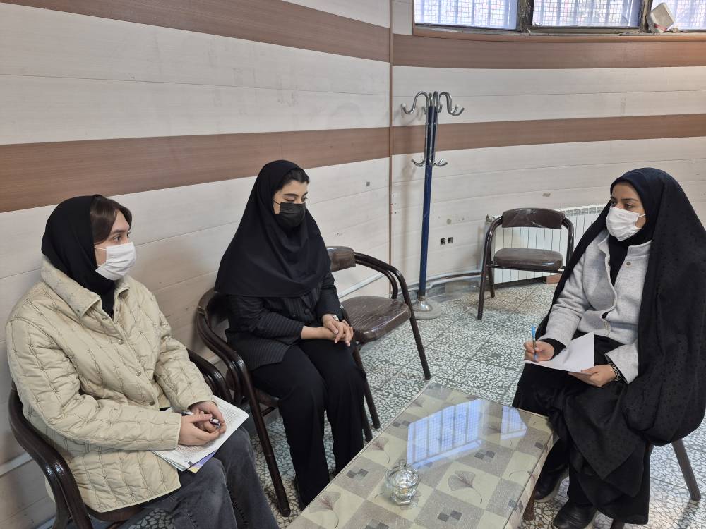 گفتگو با فاطمه اصغری دهم تجربی از اردبیل