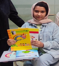 گفتگو با  اسرا سعادتی پایه هشتم قهرمان پیوستگی از اردبیل