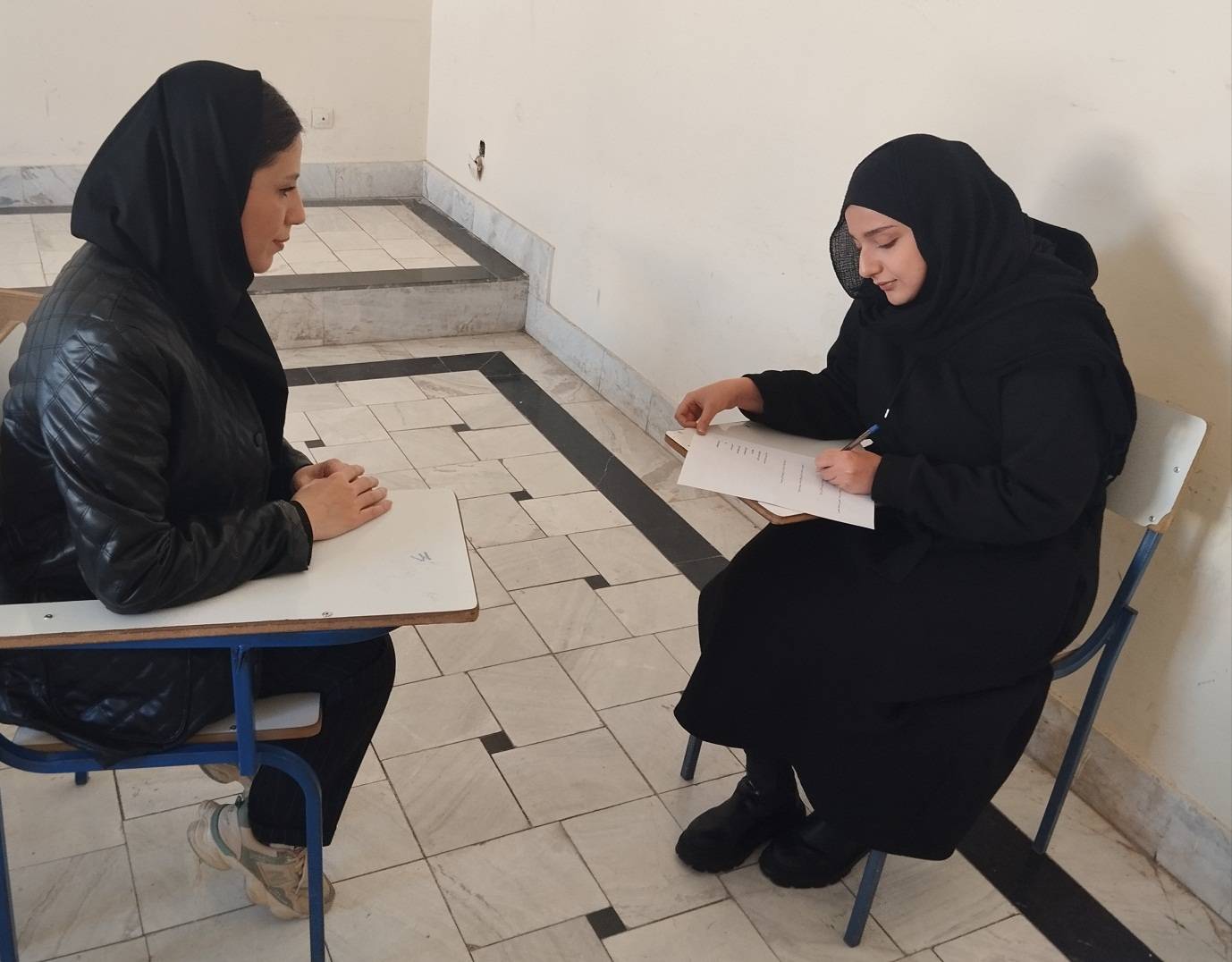 گفتگو با فاطمه القانی دوازدهم انسانی از اردبیل