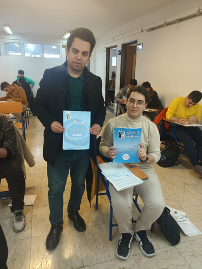 گفتگو با سیدامیرمحمد موسوی ایوریق  دوازدهم تجربی از اردبیل