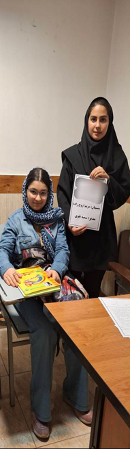 گفتگو با آنیا حسن زاده پایه هشتم قهرمان پیوستگی از اردبیل