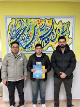 گفتگو با امیرعلی نصیری دهم تجربی قهرمان پیوستگی از اردبیل