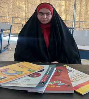 گفتگو با ثمین تختی پایه هشتم قهرمان پیوستگی از اردبیل