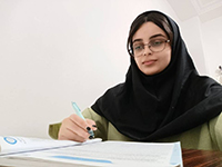 گفتگو با قهرمان پیشرفت دانش آموز فرشته اشتری پایه یازدهم انسانی