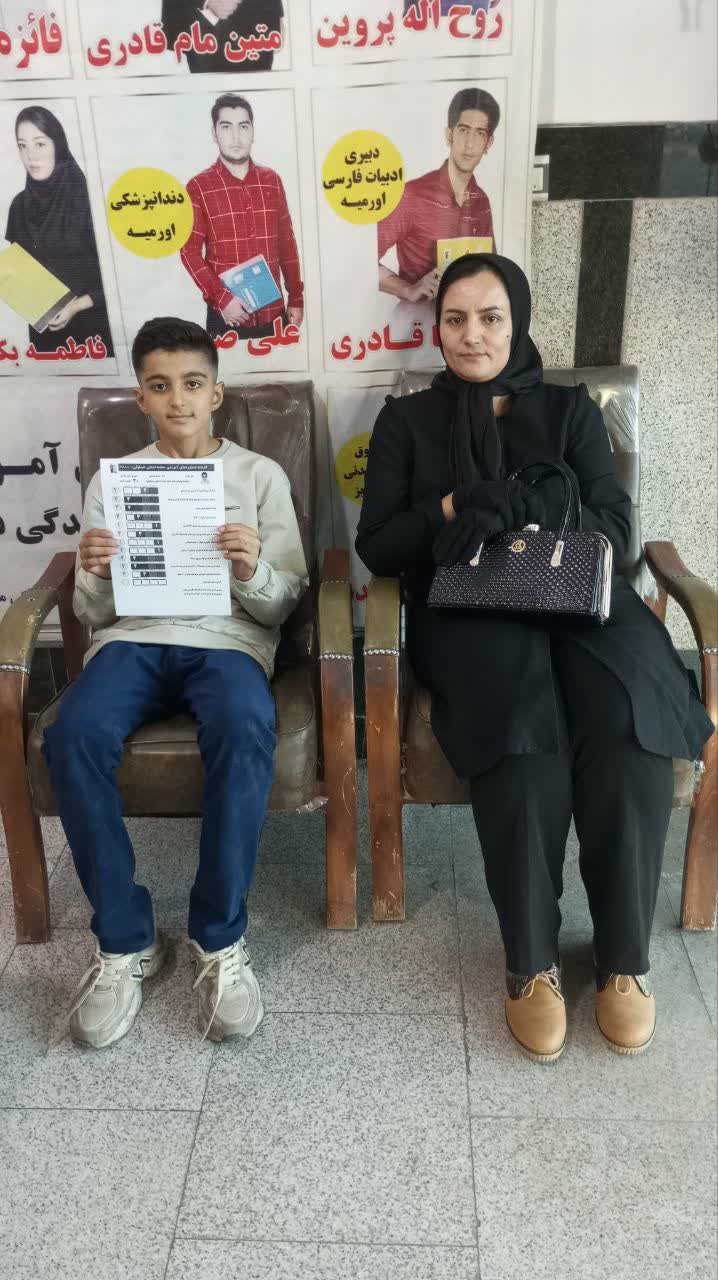گفت و گو با محمد ایمانی پایه ششم قهرمان تابستان از نقده