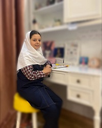 گفتگو با کیانا جعفرزاده کلاس ششم دبستان عضو باشگاه 700تایی ها