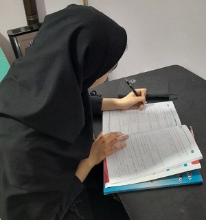 گفت و گو با رومینا امانی قهرمان پاییز یازدهم انسانی