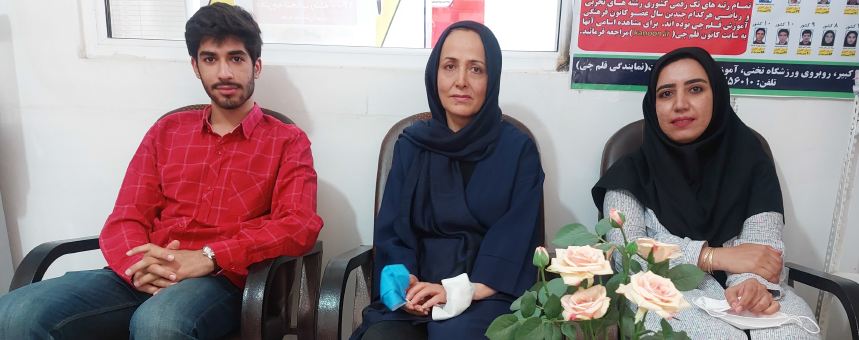 گفت و گوی مریم کولیوند با قهرمان پیوستگی کیارش حجارزاده