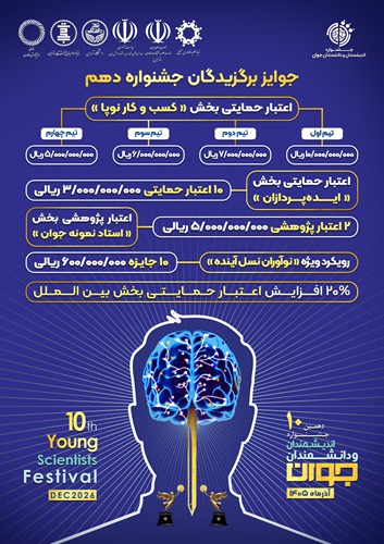 فراخوان دهمین جشنواره اندیشمندان و دانشمندان جوان