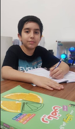 گفت و گو با: آرتین رضائی قهرمان پیوستگی پایه ششم