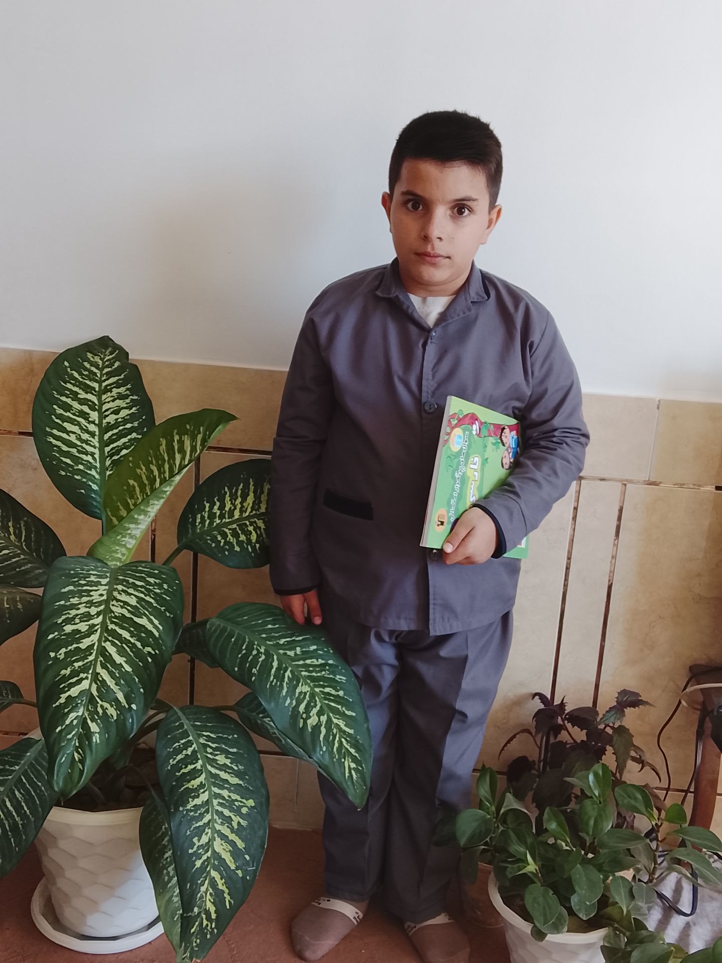 گفت و گو با:سبحان امامی قهرمان پیوستگی پایه پنجم