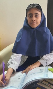 گفت و گو با آریستا خراسانی؛قهرمان پیوستگی پایه ششم از اصفهان