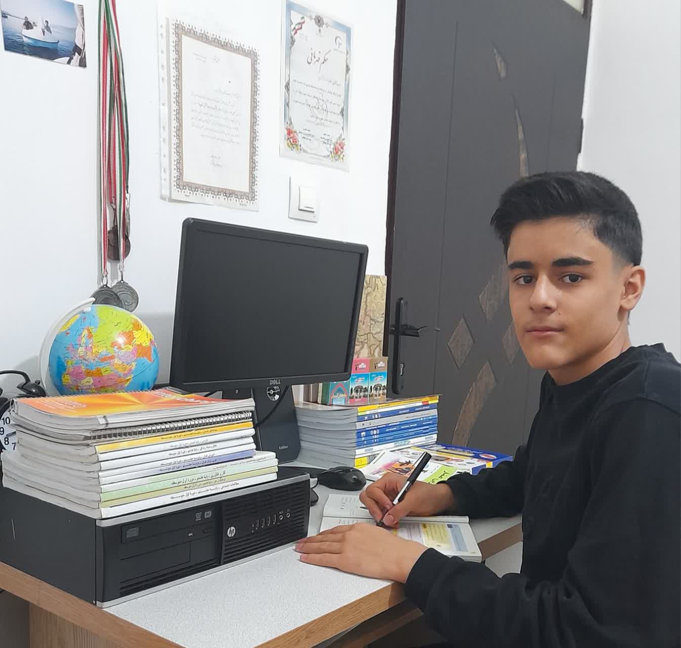 گفت وگو با ساتیار کمرپور؛قهرمان پیوستگی پایه هشتم