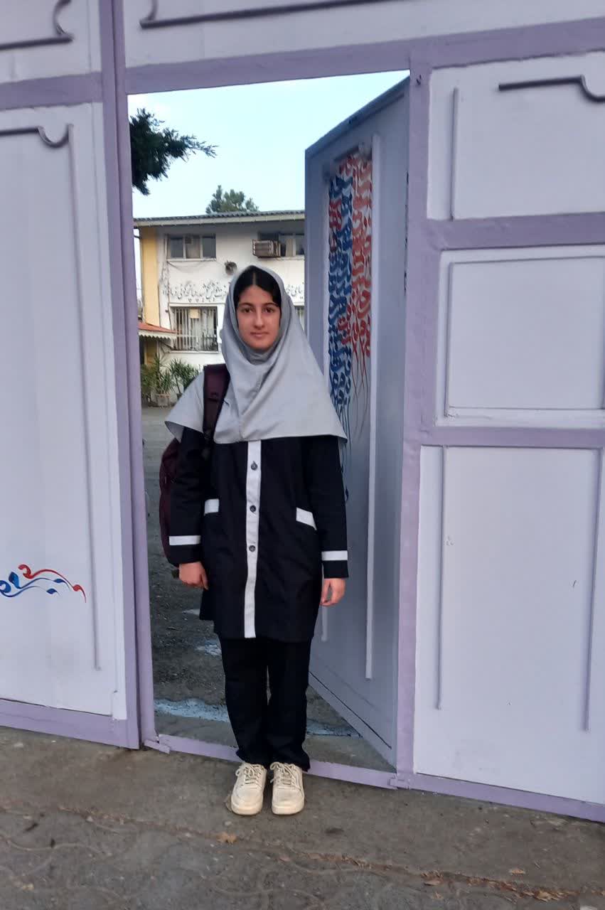 گفت وگو با فاطمه یوسف پور؛قهرمان پیوستگی دهم تجربی