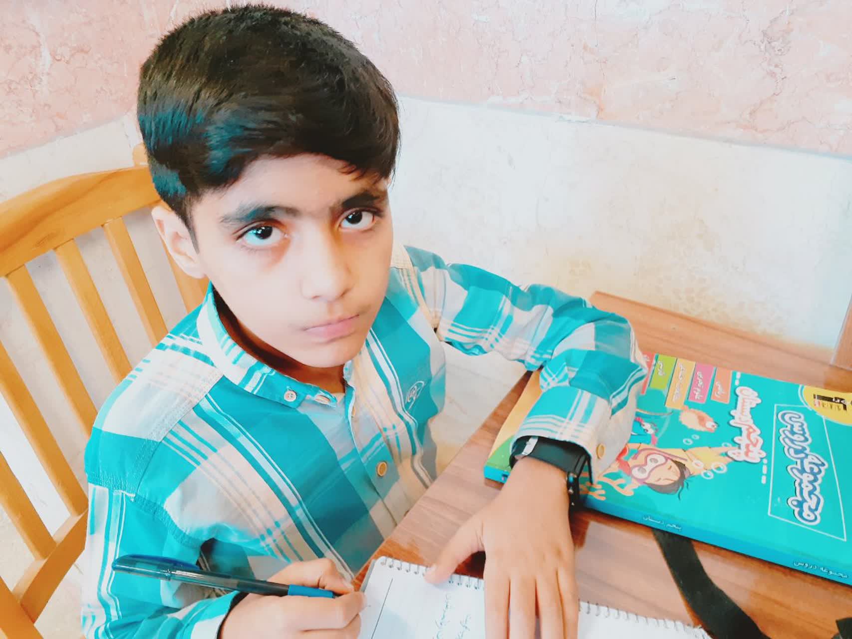 گفت وگو با سبحان علی محمدی؛قهرمان پیوستگی پایه پنجم