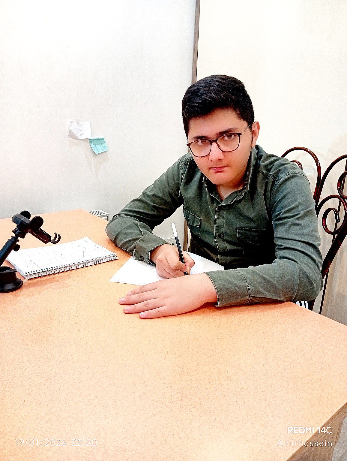 گفت وگو با امیرحسین سفری؛قهرمان پیوستگی دهم ریاضی