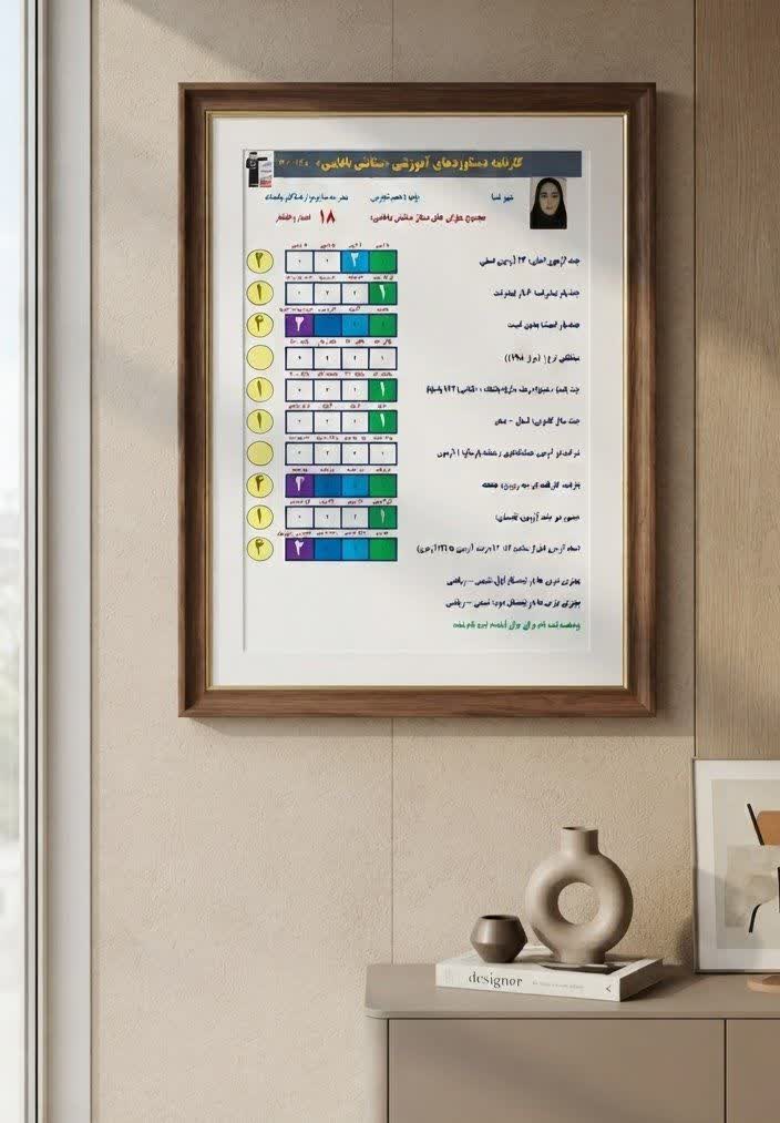 گفتگو با ستایش بادامی قهرمان پیشرفت + قاب عکس افتخار، از فسا