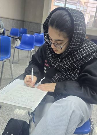 گفتگو با فاطمه زهرا نوری زاده دوازدهم تجربی از آمل