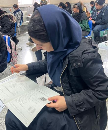 گفتگو با مارال دوراندیش دوازدهم تجربی از آمل