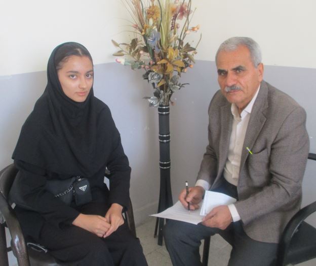 گفت و گو با محیا ایمانی قهرمان پیوستگی نهم از نقده