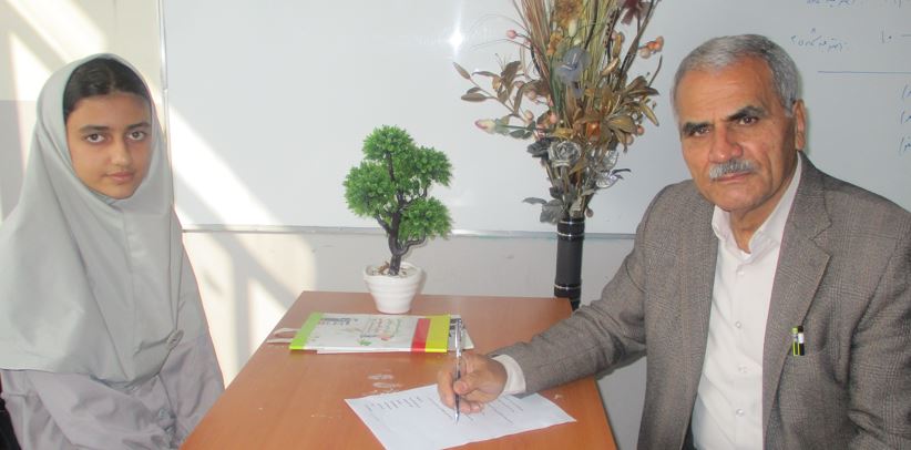 گفت و گو با هلن احمدی قهرمان پیوستگی هشتم از نقده