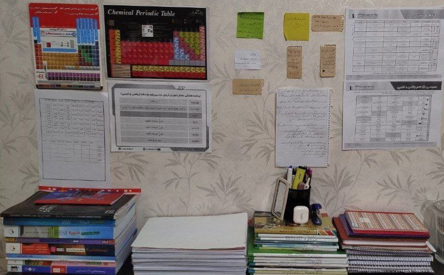 گفت و گو با هستی قربانپور پایه یازدهم تجربی قهرمان تابستان