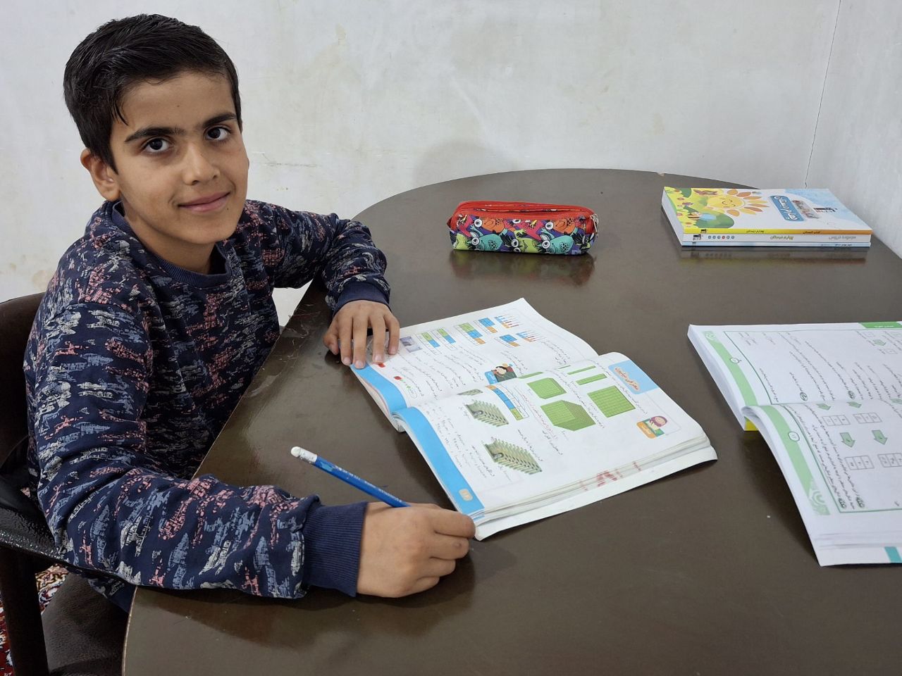 گفت و گو با بردیا حسینی قهرمان پیوستگی چهارم دبستان