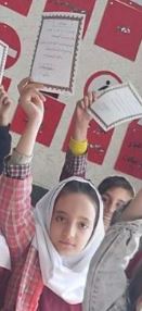 گفت و گو با نیایش رضایی فر قهرمان پیوستگی سوم دبستان