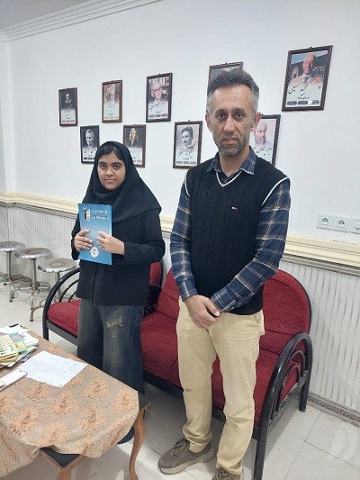 گفت و گو با یگانه قاسمی  قهرمان پیوستگی دوازدهم انسانی