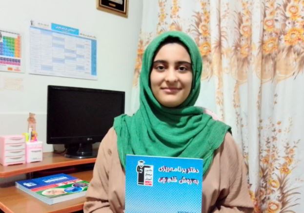 گفت و گو با یگانه رضائی قهرمان پیشرفت دوازدهم تجربی