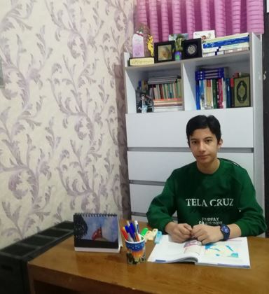 گفتگو با علی اصغر علمداری؛ قهرمان پیشرفت پایه هشتم از میانه