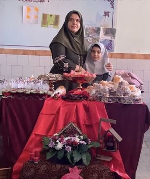 گفت و گو با فاطمه چراغ سپهر قهرمان پیشرفت چهارم دبستان