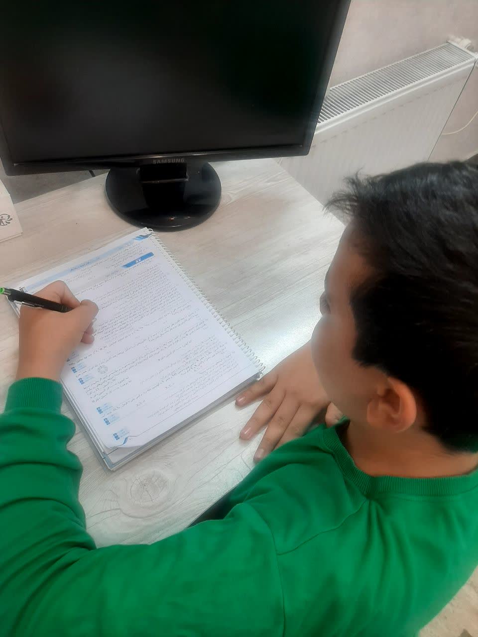 گفتگو با دانش آموز محمدحسین شیری قهرمان مهرماه