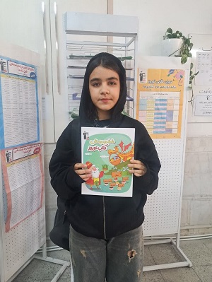 گفت و گو با فاطمه هاشمی برتر نیم سال اول ( ششم تیزهوشان )