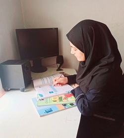 گفت وگو با آیدا نوروزی شجاع عضوباشگاه پانصدتایی‌ها ازشهرستان بهار