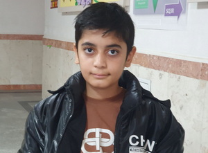 گفت وگو با امید آدیم قهرمان دوره ابتدائی تابستان از شهرستان بهار