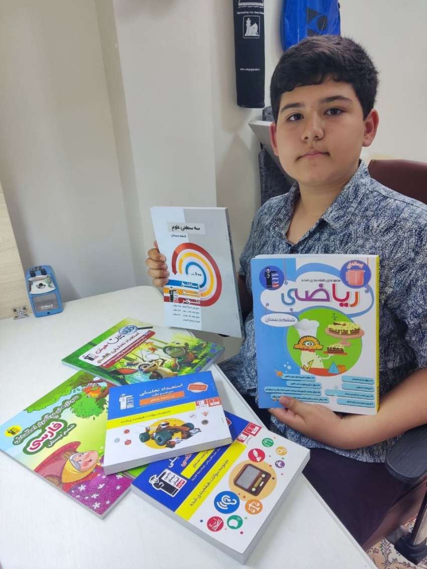 گفتگو با امیر علی ذوالفقاری؛ قهرمان پیوستگی برتر پایه ششم