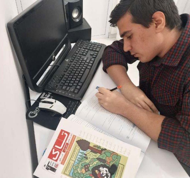 گفتگو با امیر حسین اطهری ؛ قهرمان زوج درس