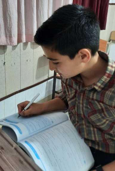 گفتگو با امیر محمد حسین پور؛ پایه ششم عضو باشگاه 500 تایی