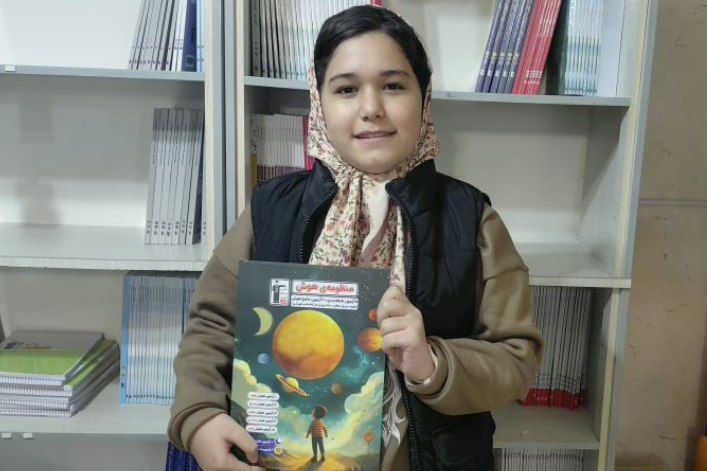 گفتگو با سیده حنانه طاهری؛ قهرمان پیوستگی پایه ششم