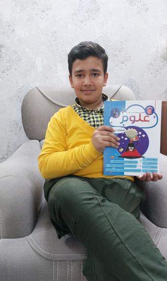 گفتگو با یاسین داوری نژاد؛ پایه ششم عضو باشگاه پانصدتایی