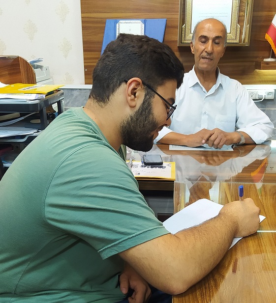 مهدی کرباسیان رتبه برتر رشته ریاضی از بناب