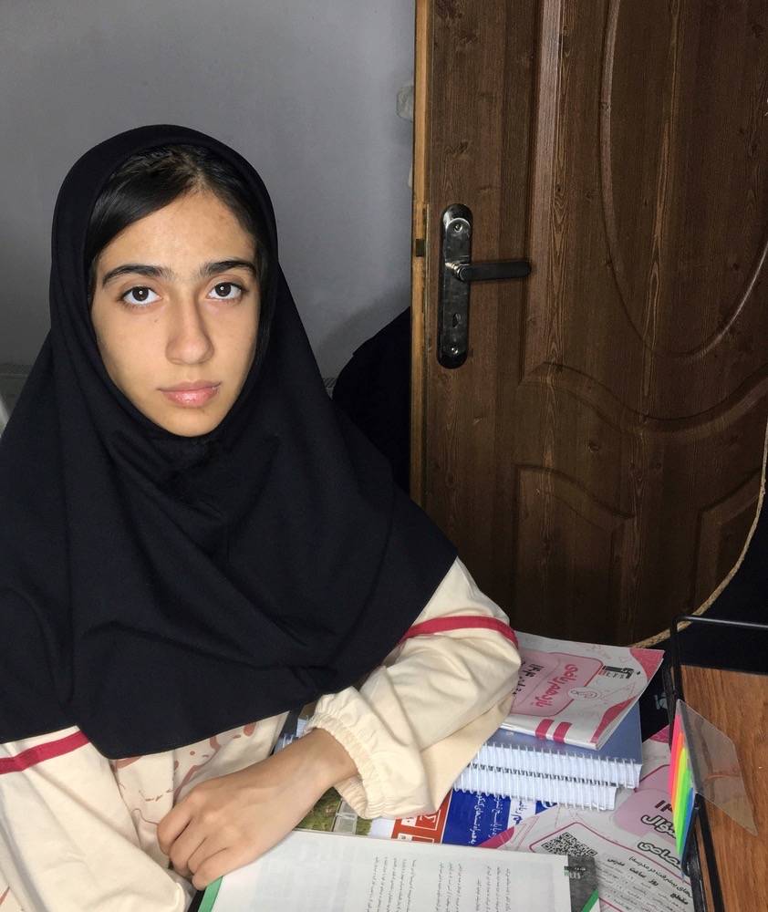 گفتگو با نازنین فاطمه حسینی قهرمان پیوستگی سه سال عضویت در کانون