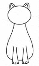 آموزش نقاشی گربه,آموزش نقاشی به کودکان