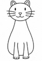 آموزش نقاشی گربه,آموزش نقاشی به کودکان