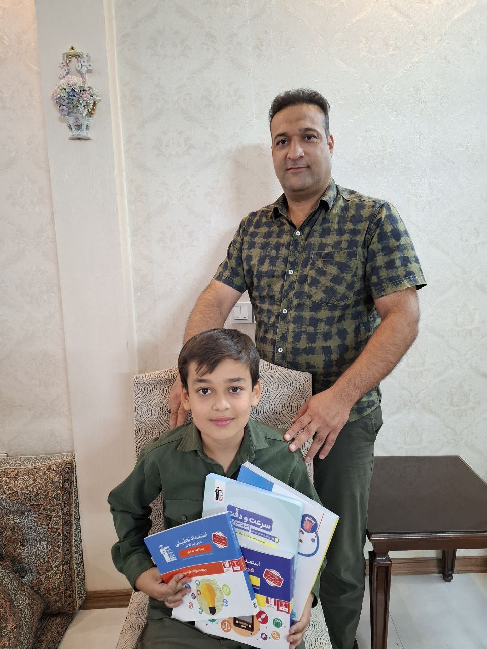 قهرمان تابستان، سینا آملی دانش آموز پایه ششم از مشهد